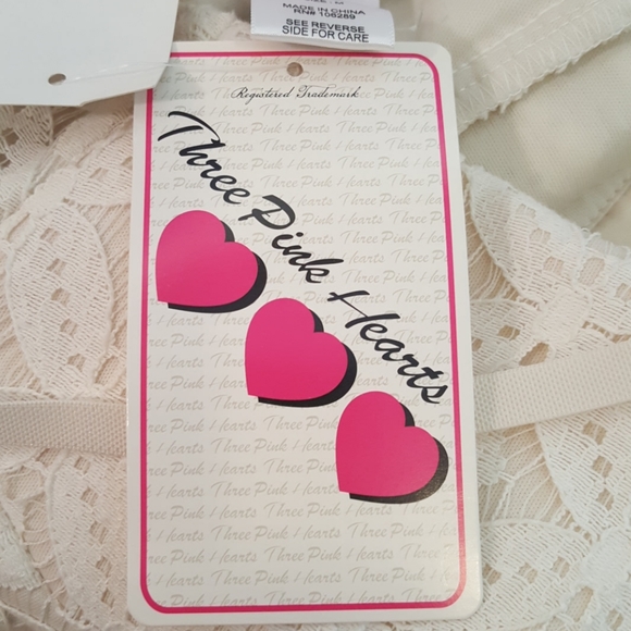 Three Pink Heart Sleeveless Blouse Women Medium - Picture 8 of 8